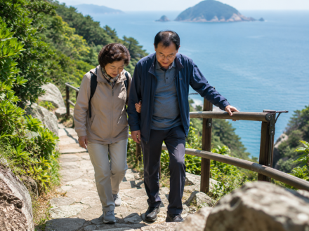 시니어 섬 여행 선택법···응급 이송 시간·낙상 지형·의료 공백 세 가지가 기준이다