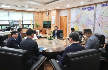 장기수 천안시장, 대한노인회 등 유관기관 방문…시정 협조 요청