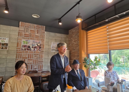 정규운 천안시 서북구청장, 지역어르신과의 소통 간담회