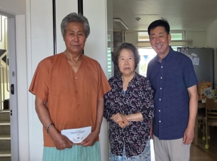 천안시 성환읍, 제81주년 광복절 맞아 독립유공자 유족 위문