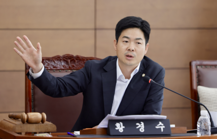 황경수 의원, 오성초등학교 통학로 현장의 목소리를 듣고 개선책 모색