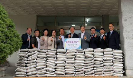 천안 성환감리교회, 서북구 취약계층 백미 1100kg 후원